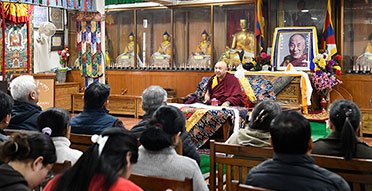 Read more about the article Preaching of Venerable abbot of Gyudmey Tantric University to MTK staff and students