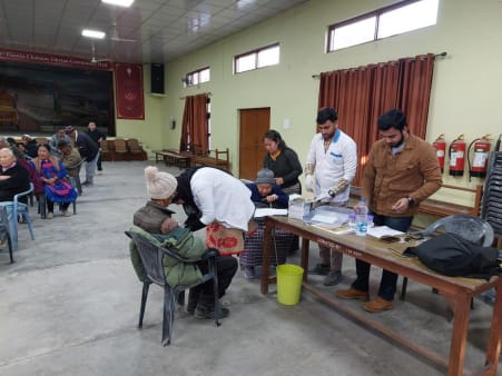 Read more about the article Ponta Branch Clinic participation in elder care program by CTA