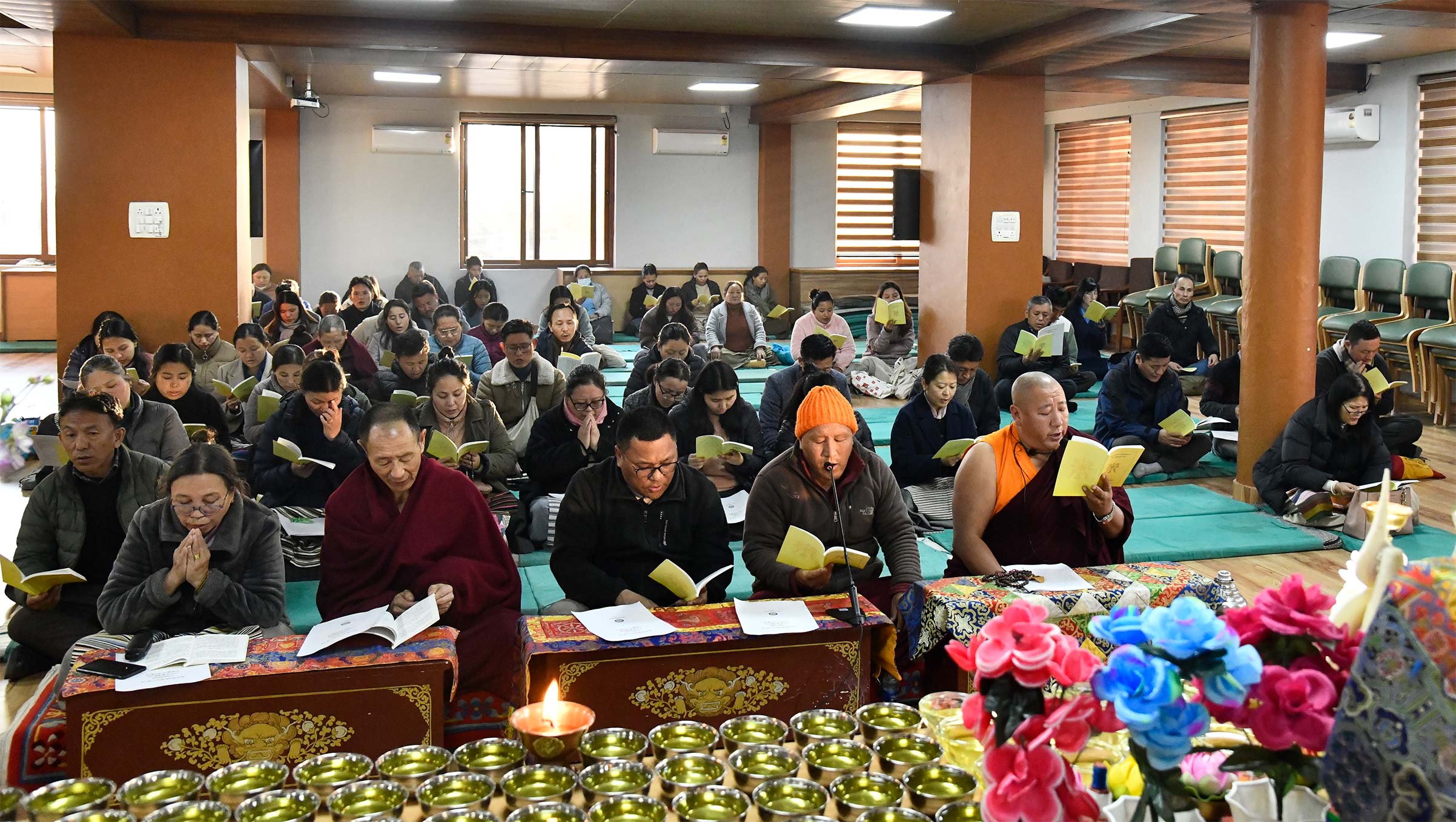 Read more about the article Men-Tsee-Khang observes the first death anniversary of Dr. Tenpa Choephel
